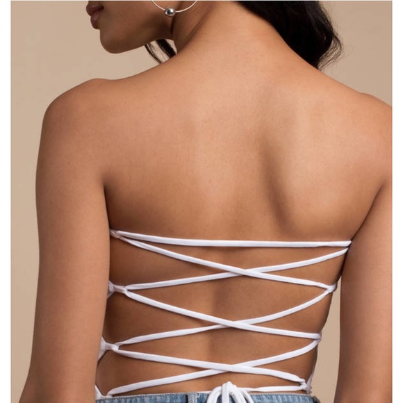 TOBI Lace Up Bodysuit - Picture 3 of 5